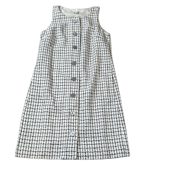 J. Crew Factory Dresses & Skirts - NWT J Crew Factory Black and White Tweed Dress with pockets